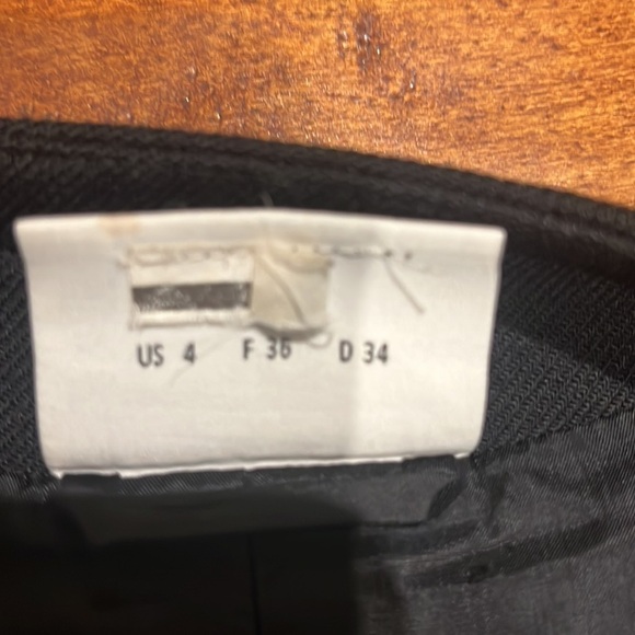 AKRIS Punto Wool Blend Black Jacket Size 4 - Picture 10 of 14